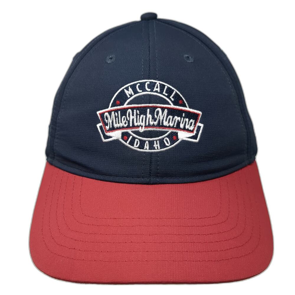 Ahead Performance Baseball Cap Blue One Size McCall Idaho Mile High Marina Hat